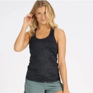 Vuori Lux Performance Tank In Black/Gray Camo. Size XS. EUC. #VW108